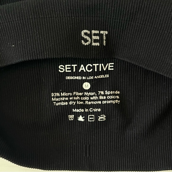 (Bundle) Set Active Sculptflex Ribbed One Shoulder Bra + Tank - Picture 3 of 7